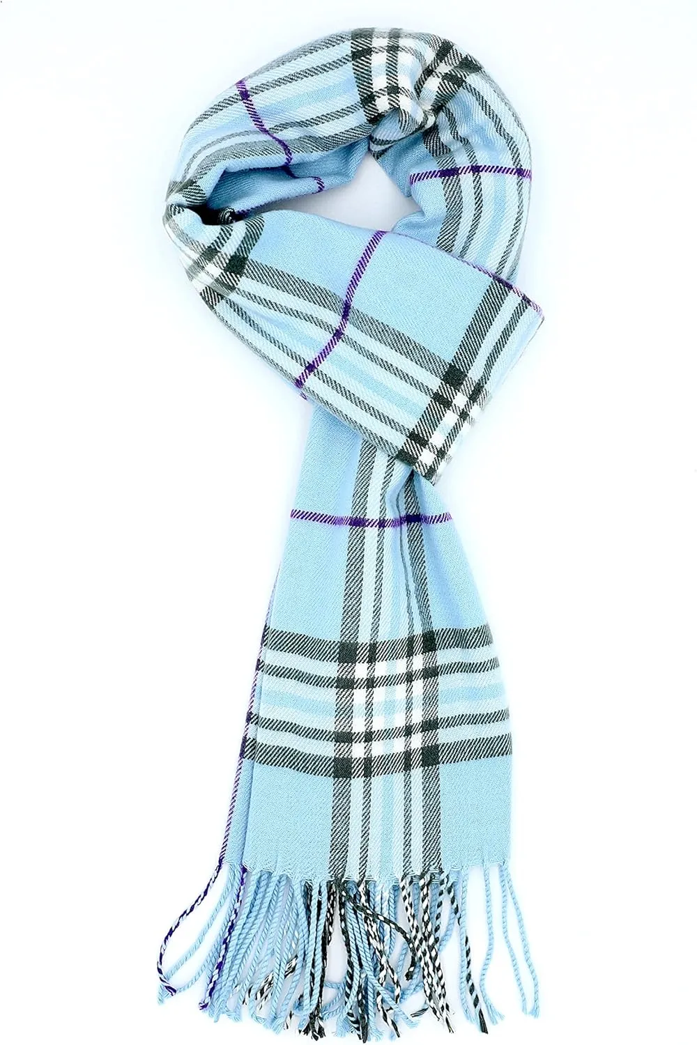 Achillea Soft & Warm Tartan Plaid Checked Cashmere Feel Winter Scarf Unisex