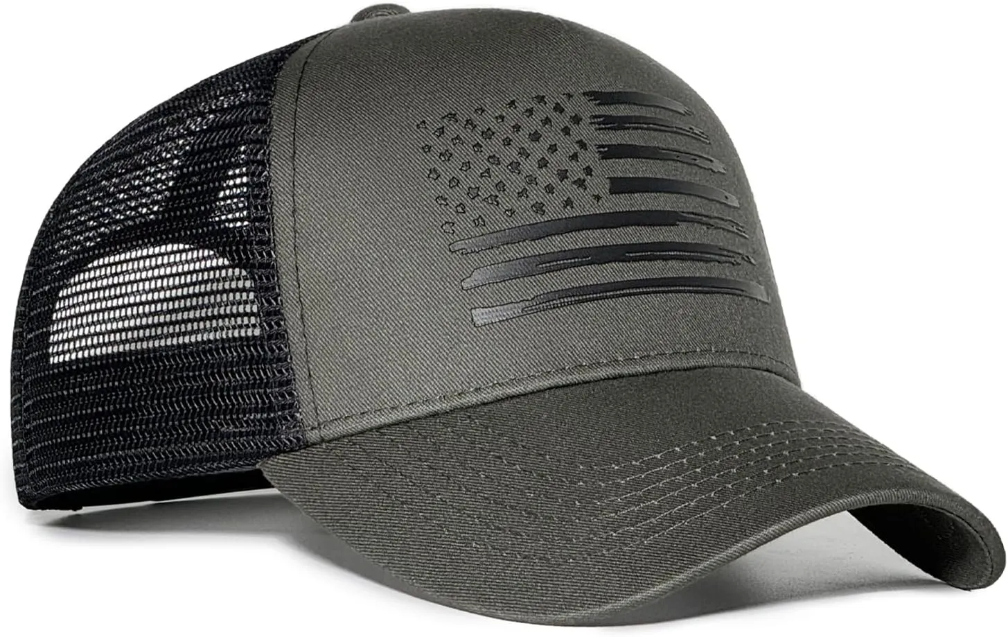 American Flag Trucker Hats, USA hat for Men and Women - Adjustale Baseball Cap, Outdoor Mesh Snap Back - for Daily Use