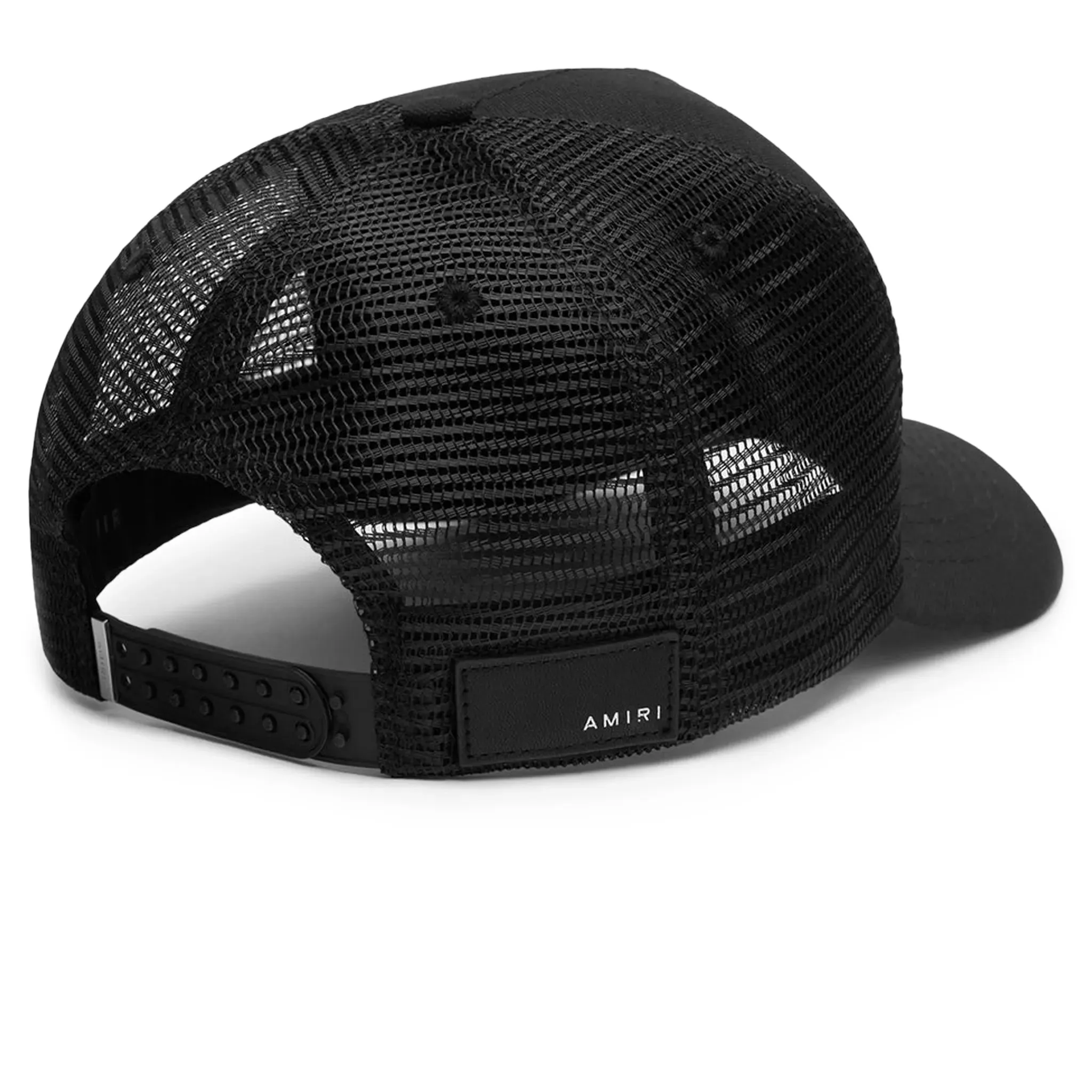 Amiri Arts District Black Trucker Cap