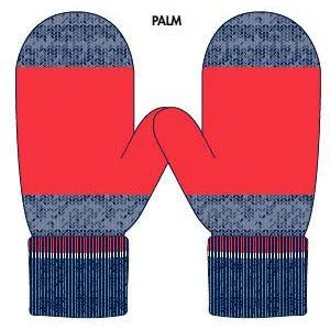 BarDown Regals Knitted Mittens