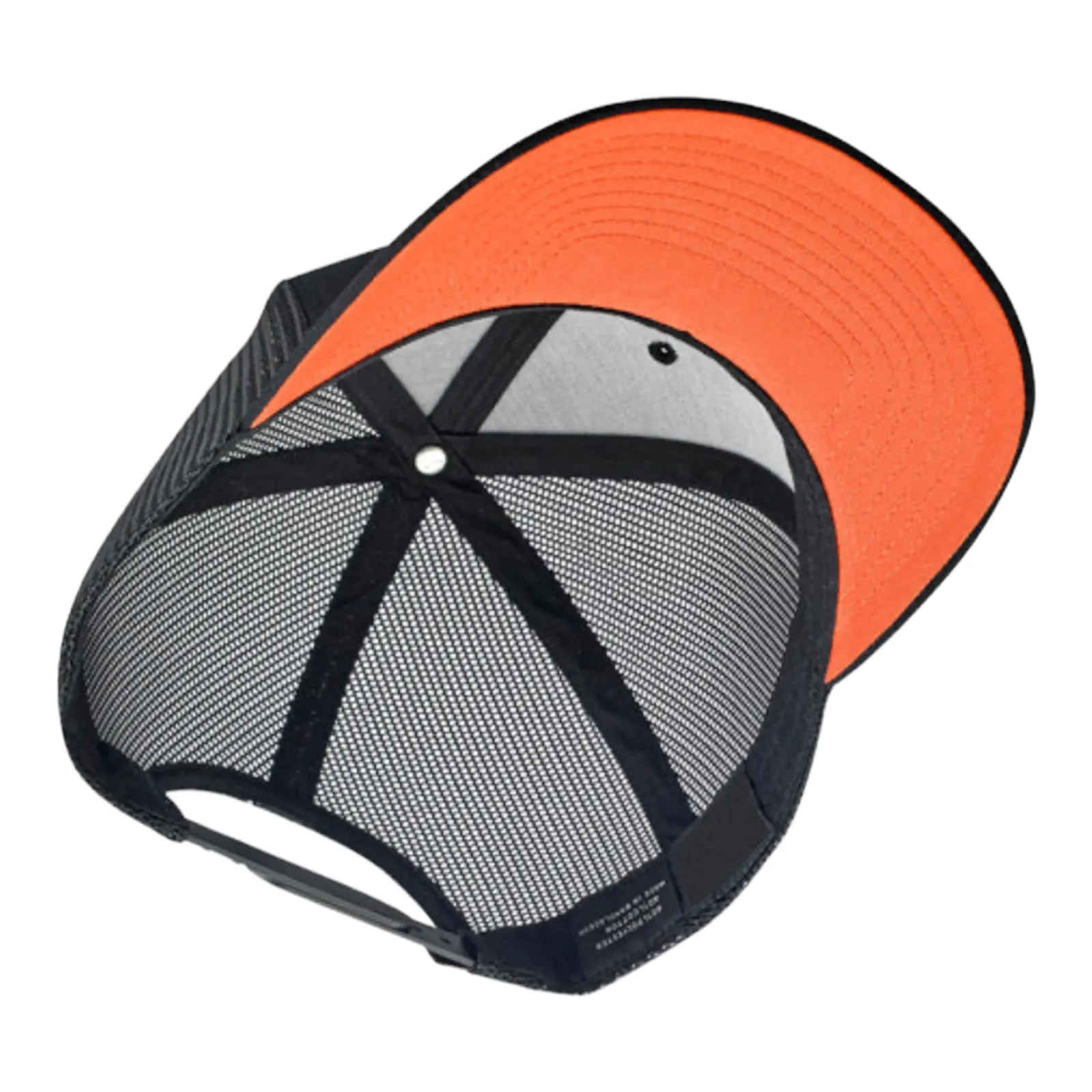 Biltwell Bolts 2 Snap Back - Black/White/Orange