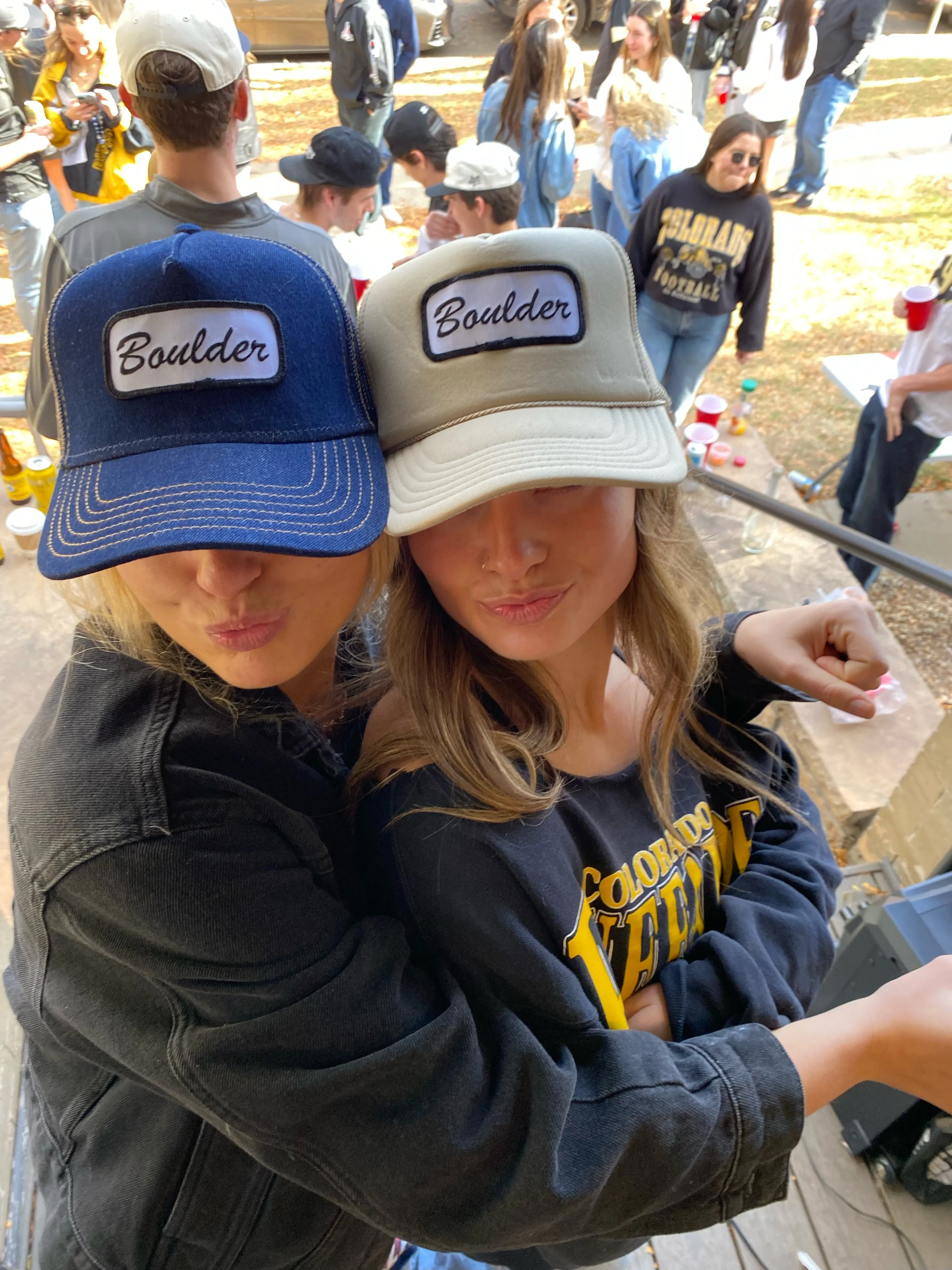 Boulder Name Plate Trucker