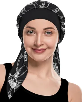 Chemo Head Scarf with Cap Stylish Cancer Headwear for Chemo Women
