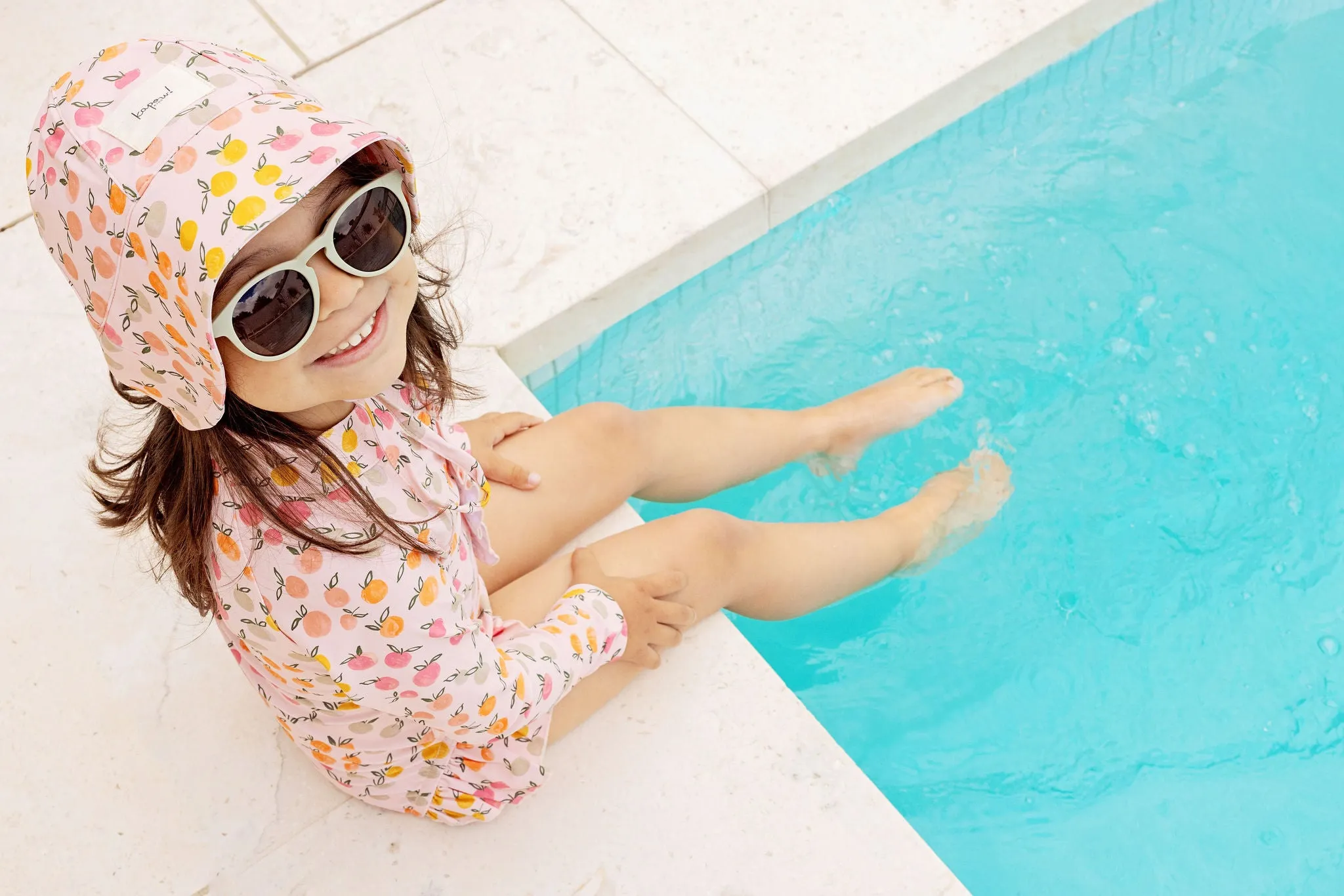 Citrus Swim Hat UPF50 