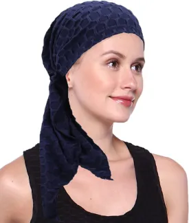 Coolwife Womens Chemo Cancer Turbans Cap Pre-Tied Hair Cover Wrap Hats Sleep Scarf Headwrap