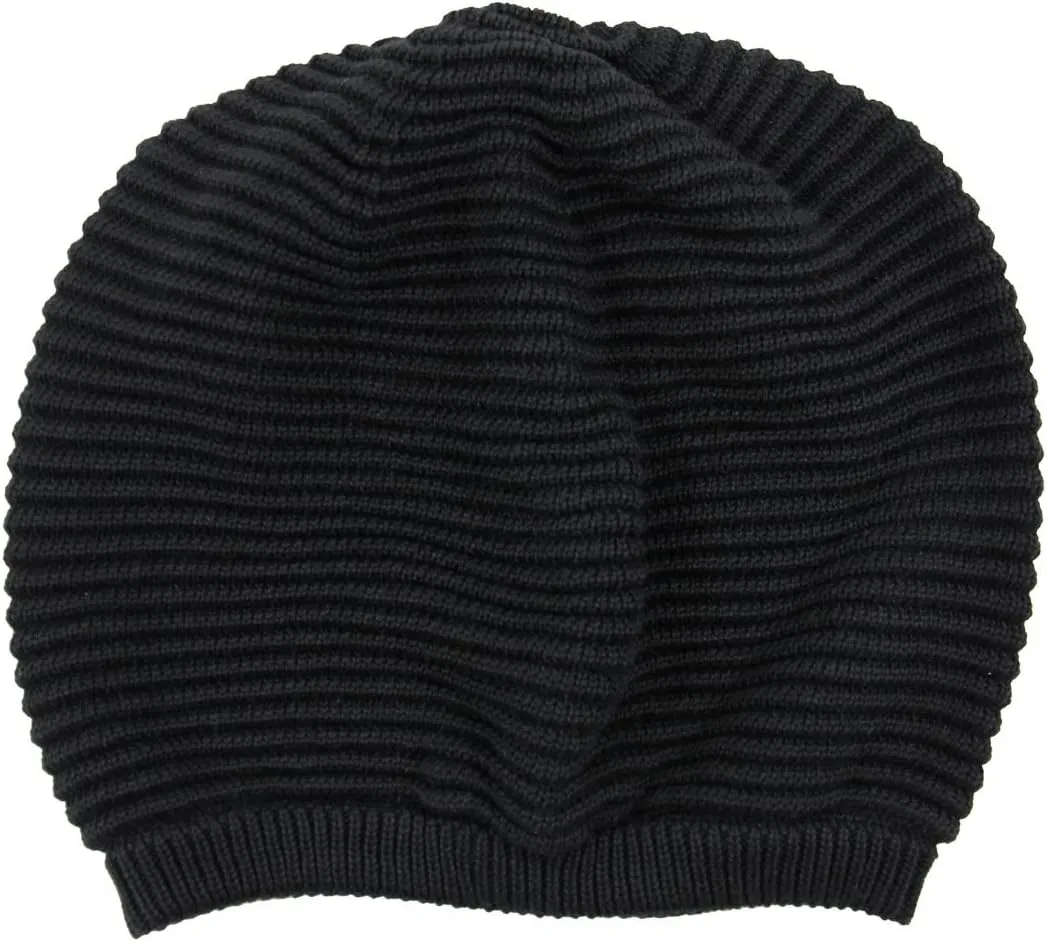 Cotton Rasta Knitted Beanie for Long Dreadlocks XXXL