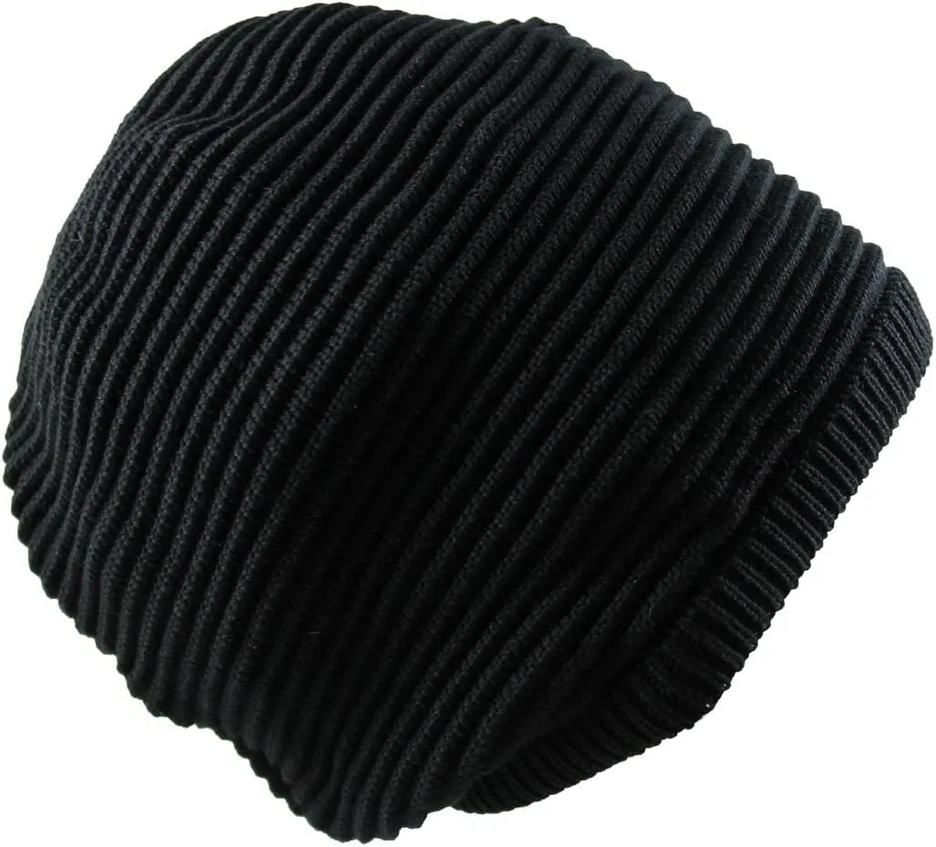 Cotton Rasta Knitted Beanie for Long Dreadlocks XXXL