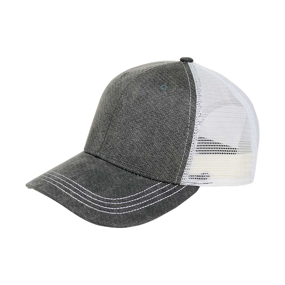 Customized Monogram Deluxe Waxed Cotton Trucker Cap