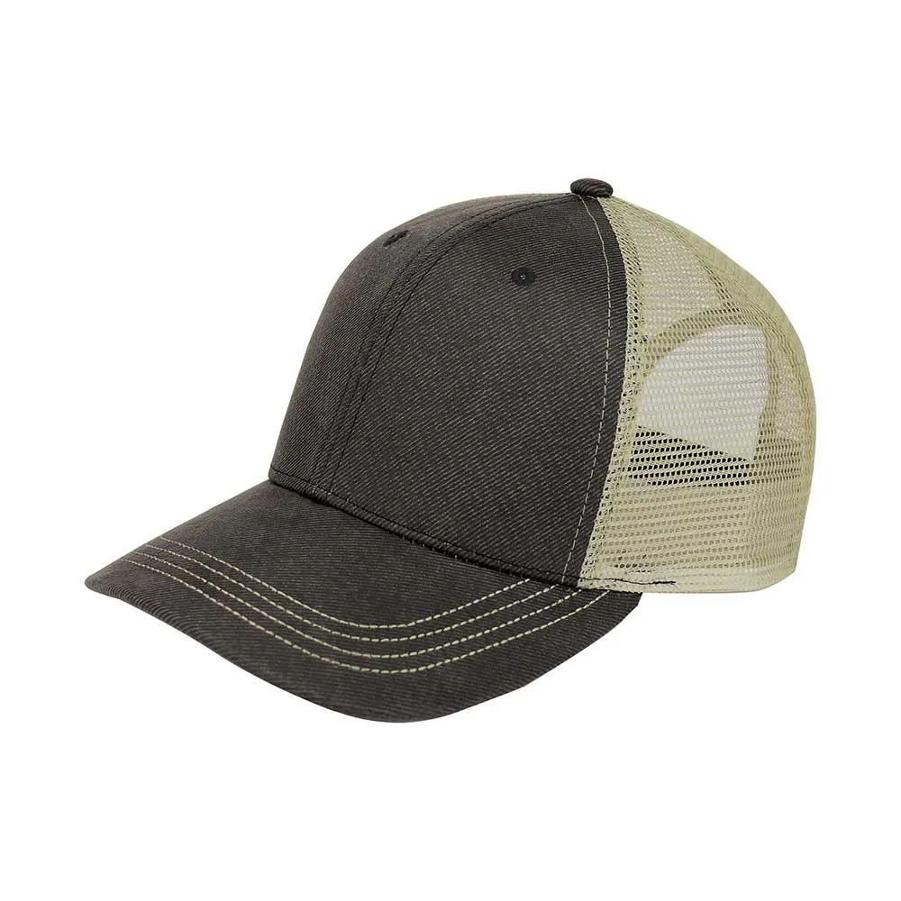 Customized Monogram Deluxe Waxed Cotton Trucker Cap