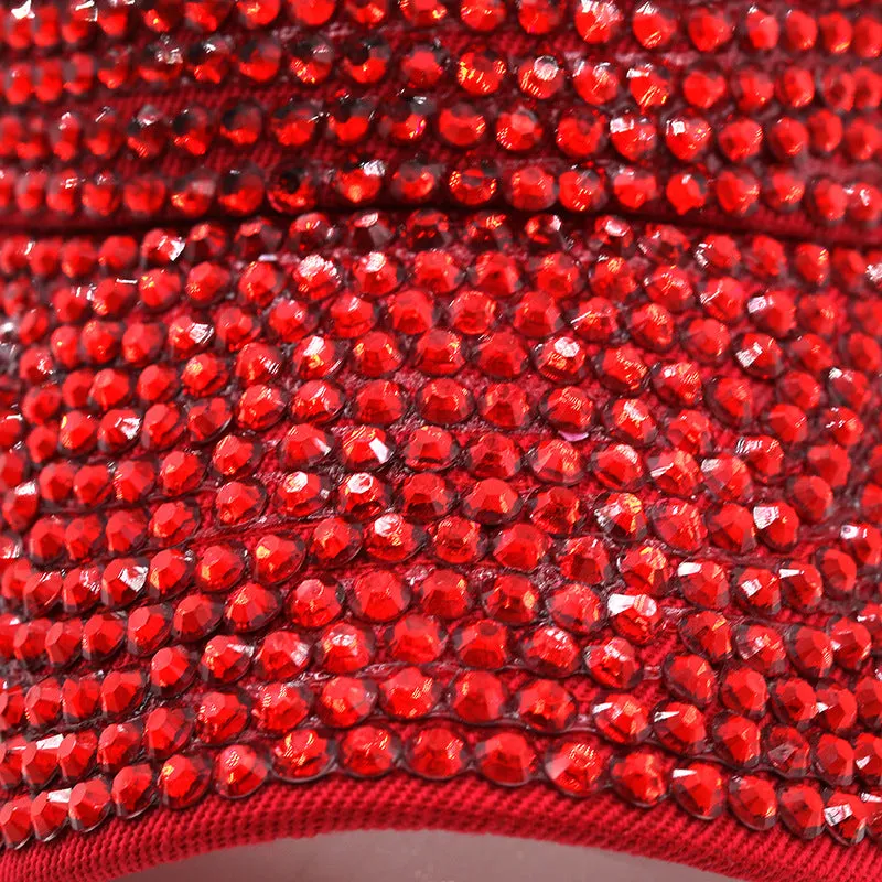 Diamond studded visor (AE4108)