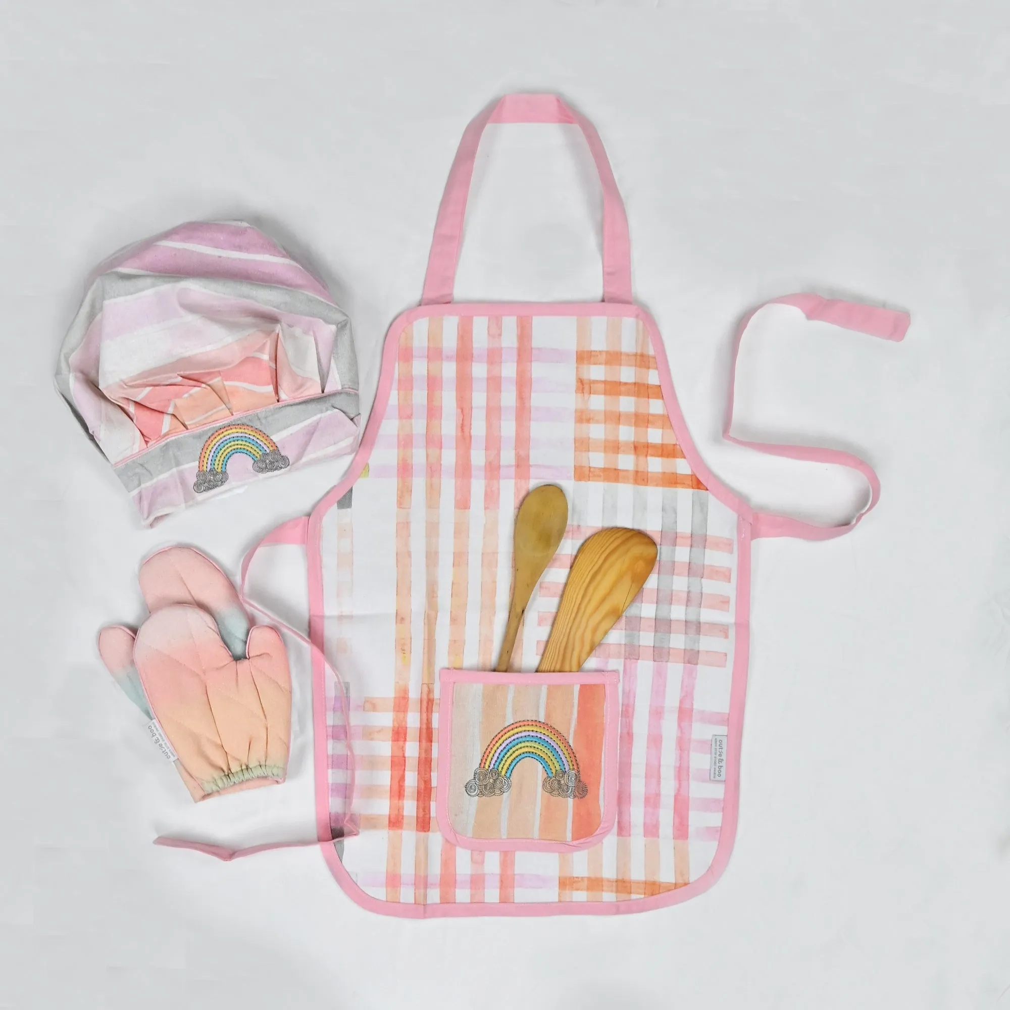 Dream A Little  Dream - Apron Set (Apron   Cap   Glove)