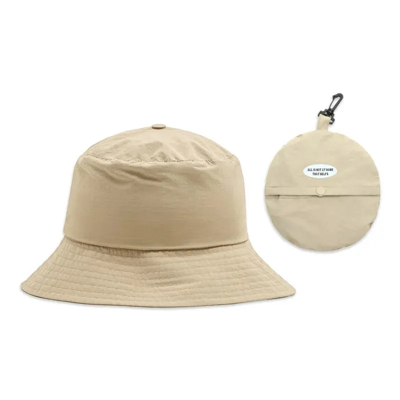 Dual-use Bucket Hat for Men - Portable Beach Sun Cap - Lightweight Fisherman's Hat