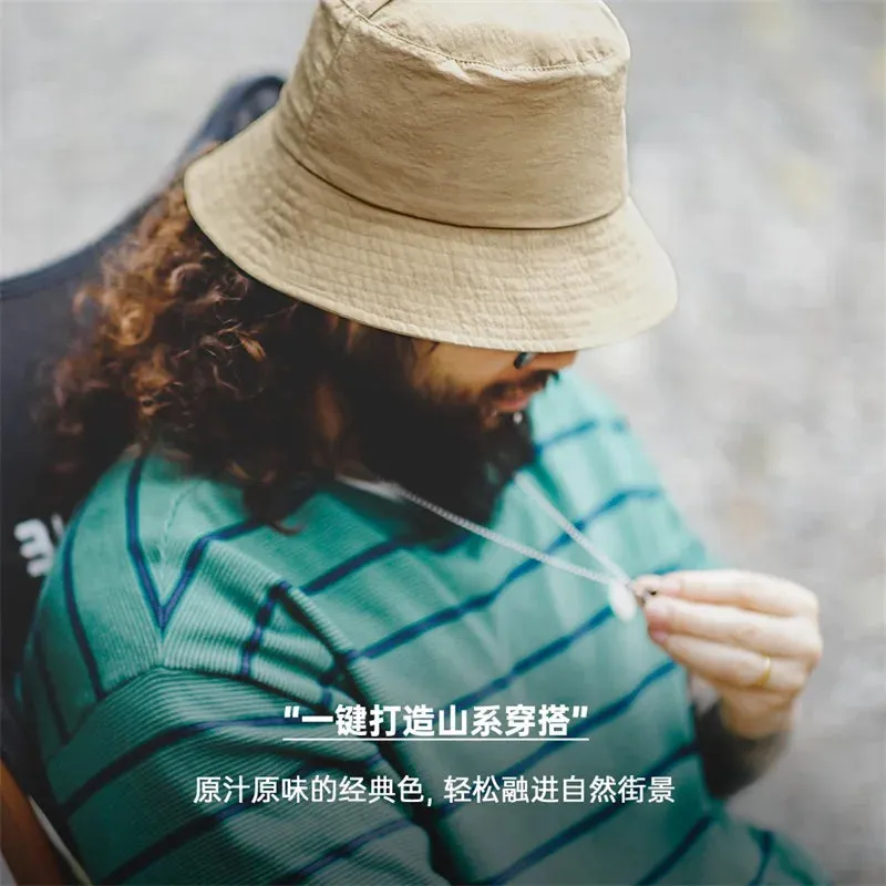 Dual-use Bucket Hat for Men - Portable Beach Sun Cap - Lightweight Fisherman's Hat