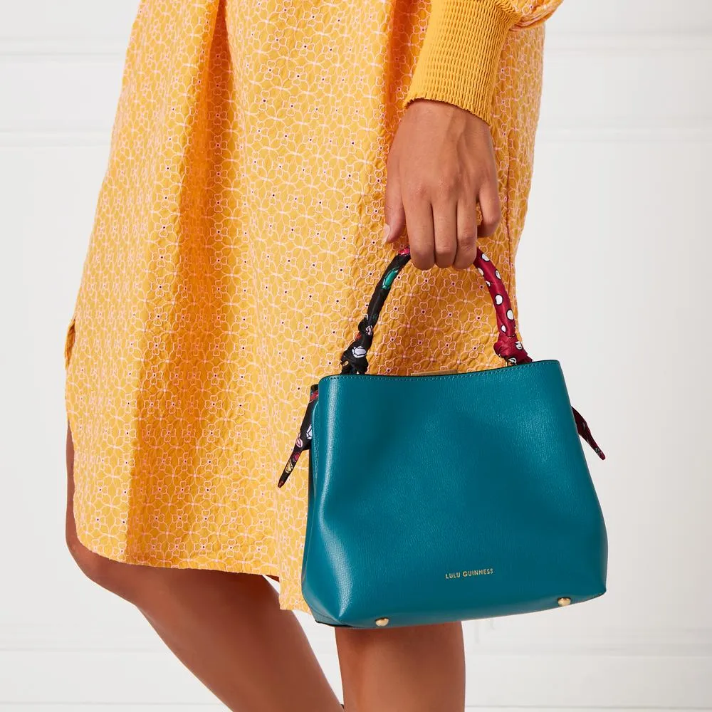 EMERALD MEDIUM TEXTURED LEATHER RUBY