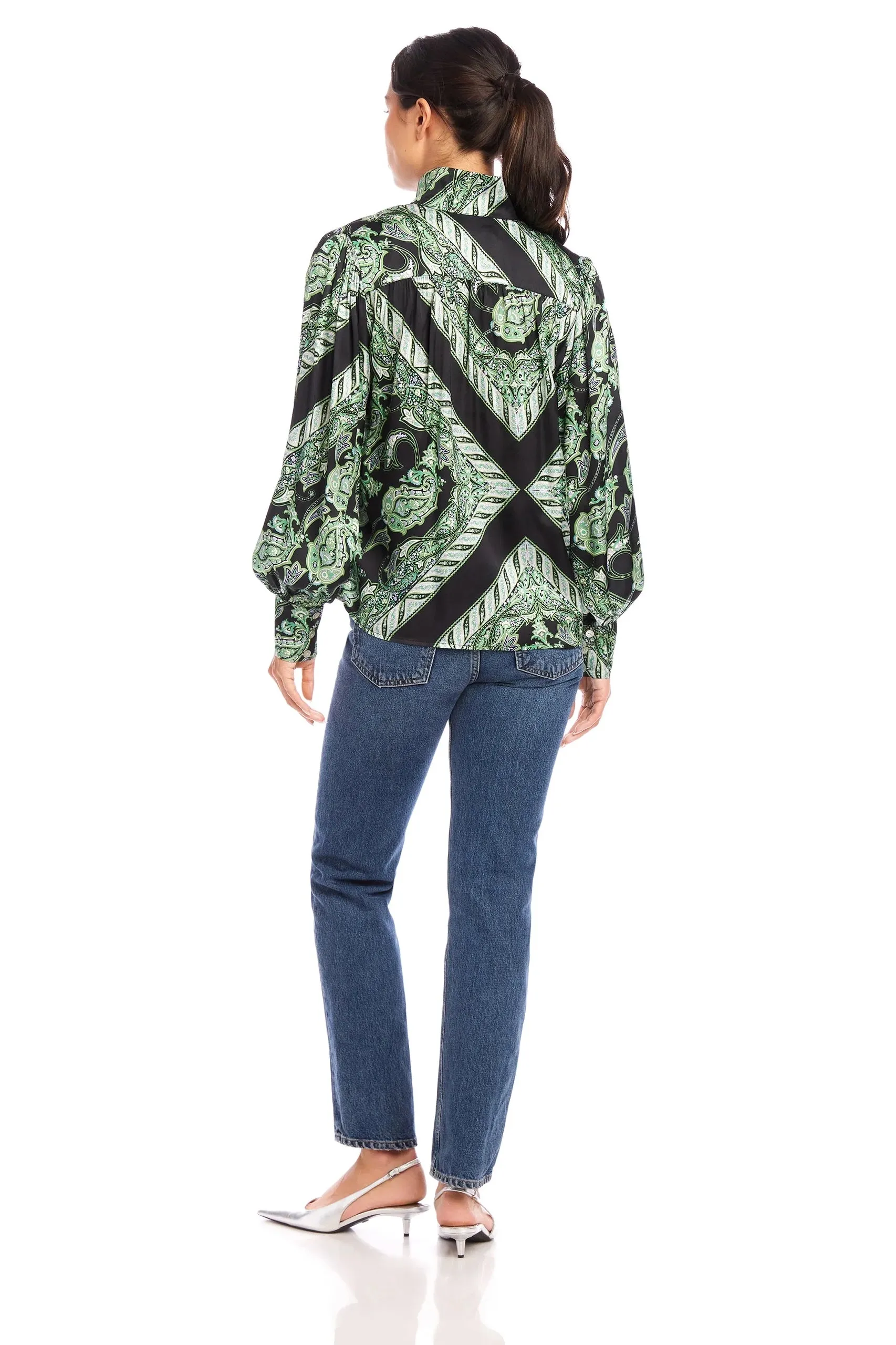 Fifteen Twenty Chloe Printed Blouse
