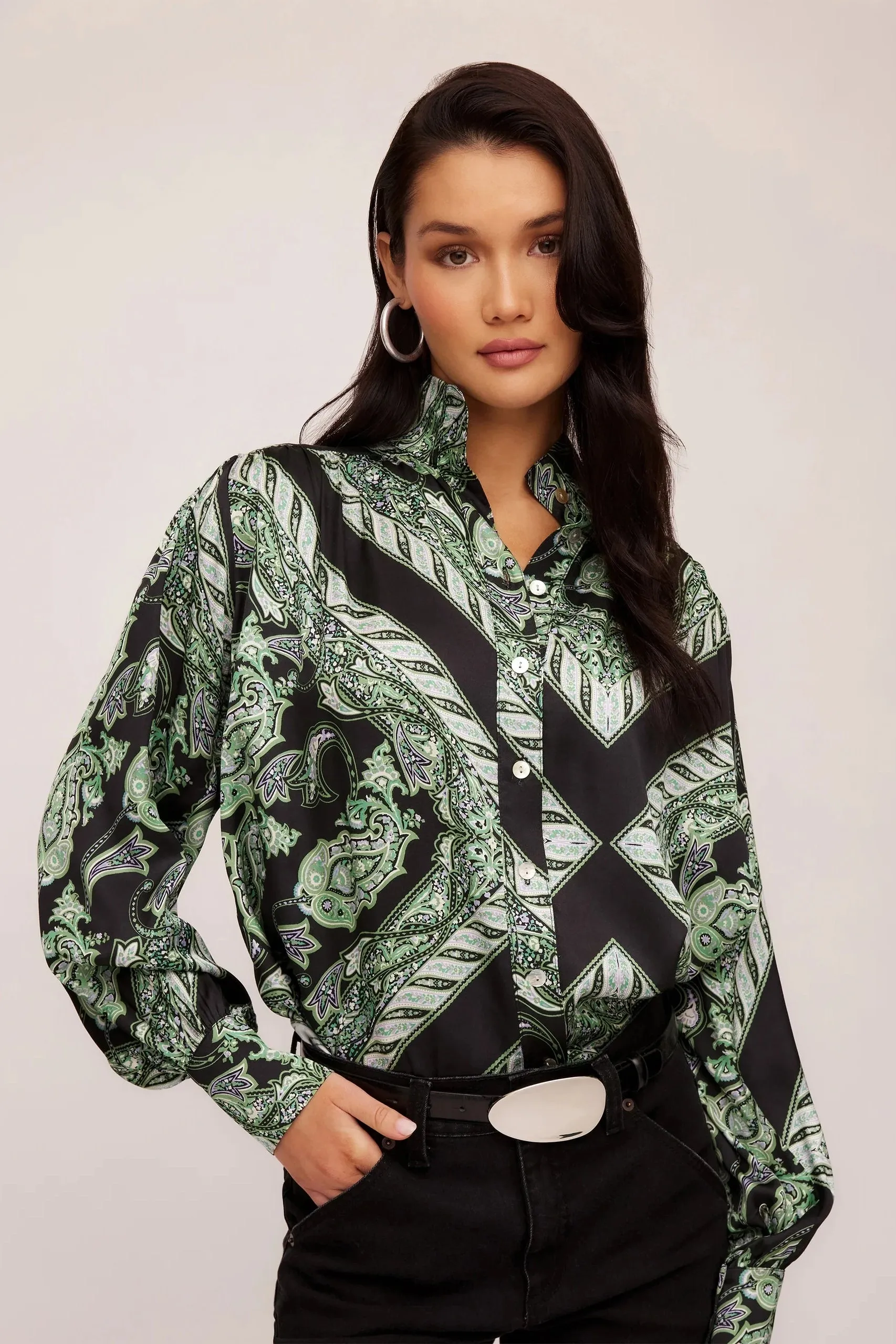 Fifteen Twenty Chloe Printed Blouse