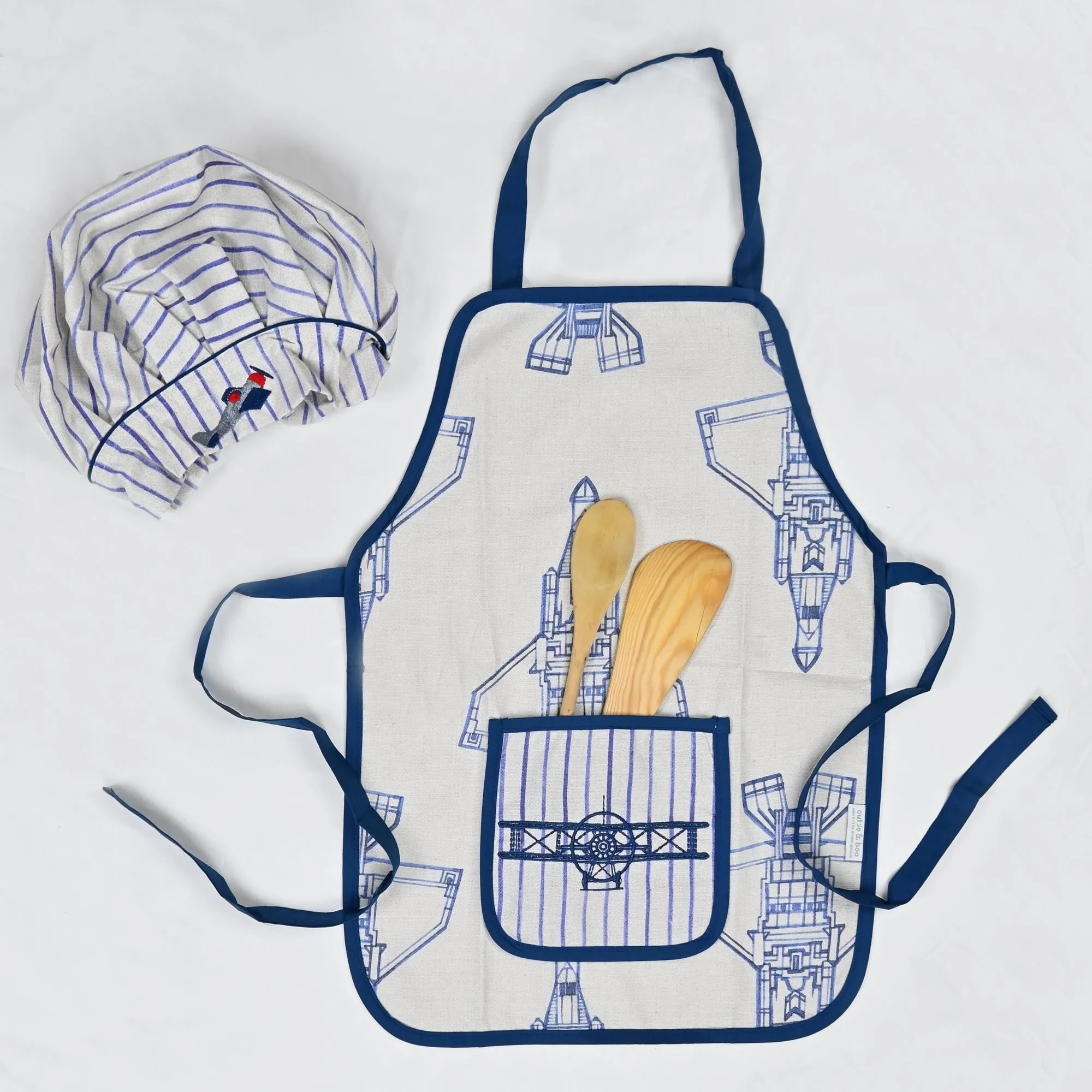 Fly Away With Me - Apron Set (Apron   Cap   Gloves)