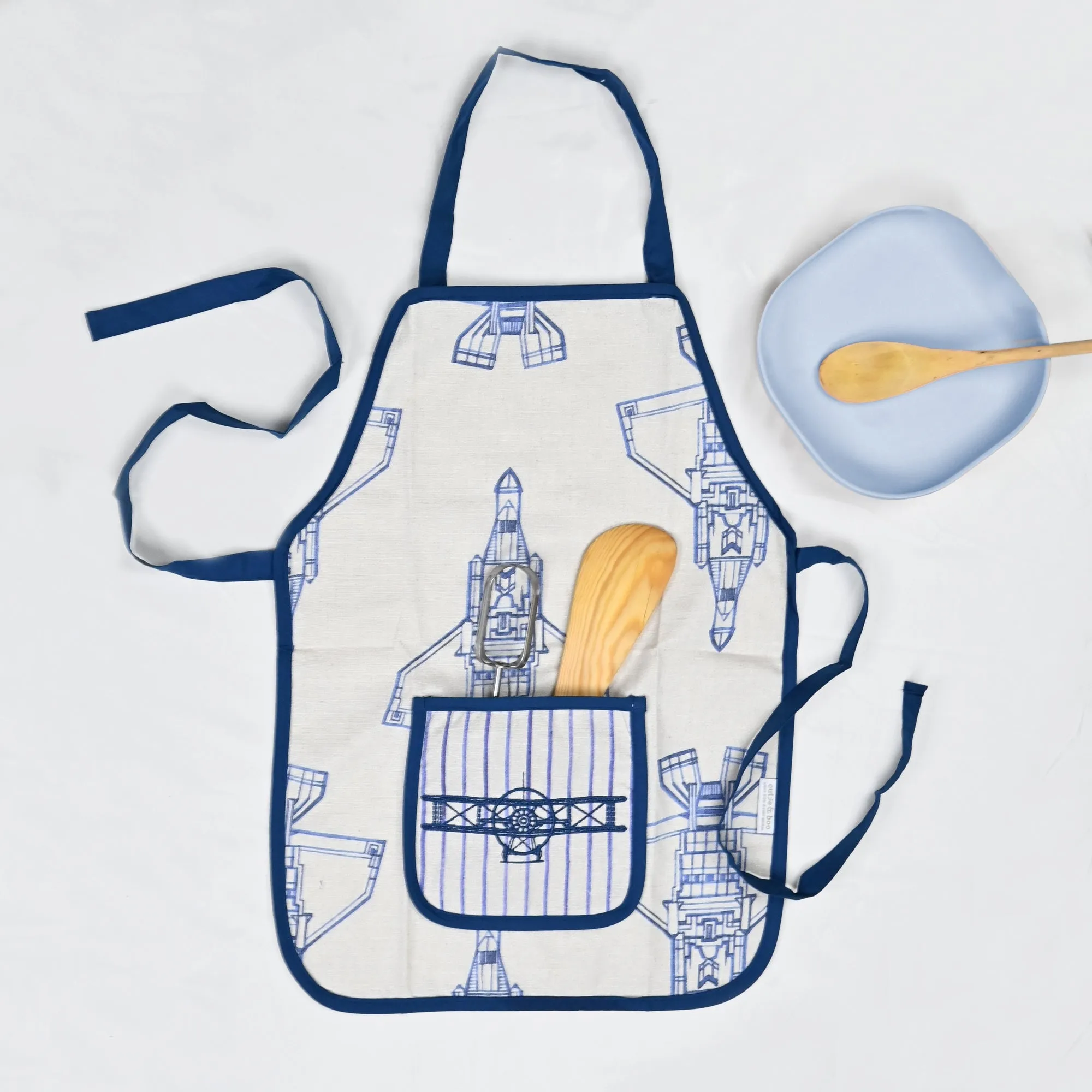 Fly Away With Me - Apron Set (Apron   Cap   Gloves)