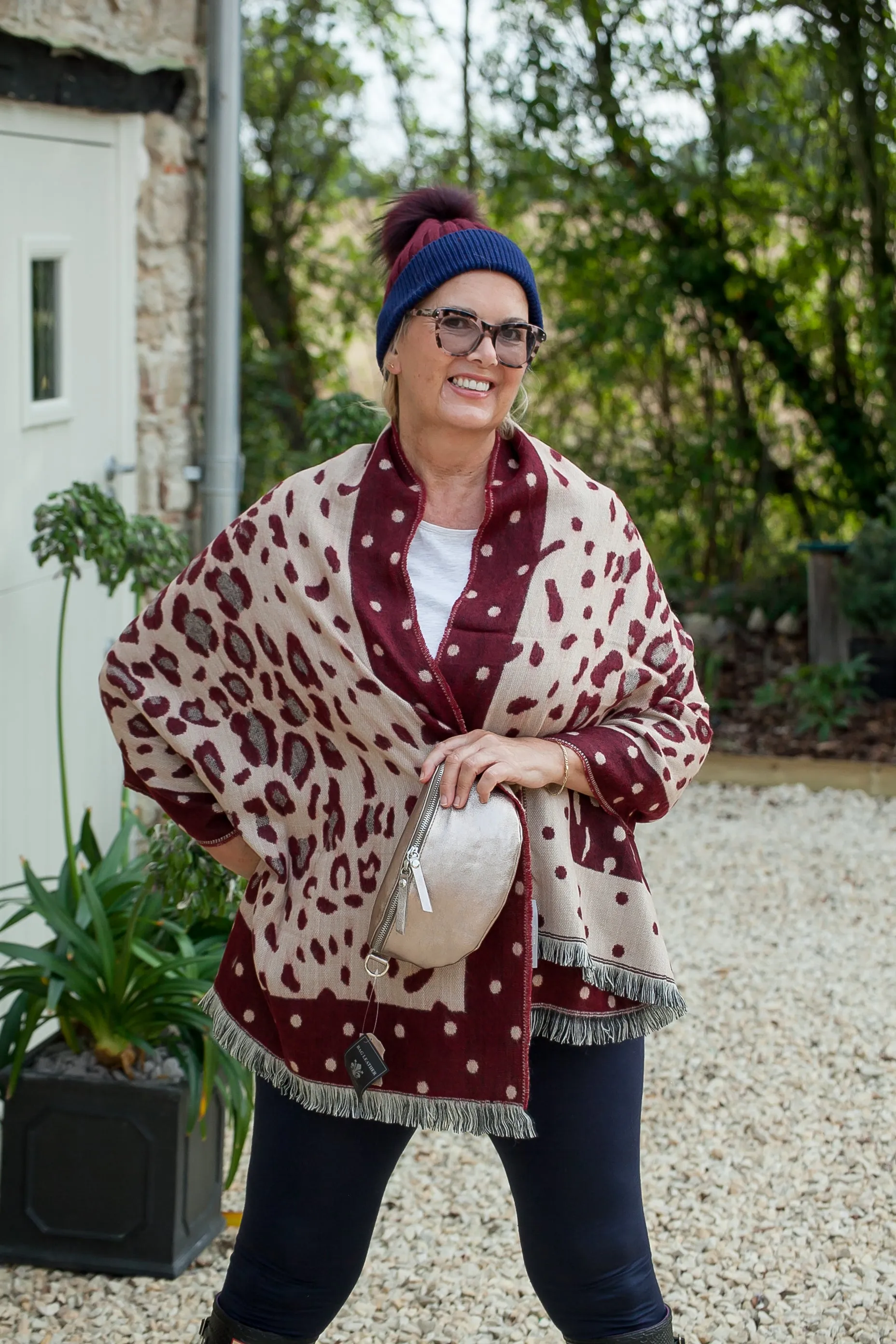 Freya Leopard Print Scarf - SC1994
