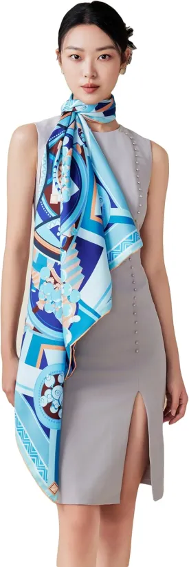 Grace Scarves 100% Silk Scarves, Extra-Large and XX-Large