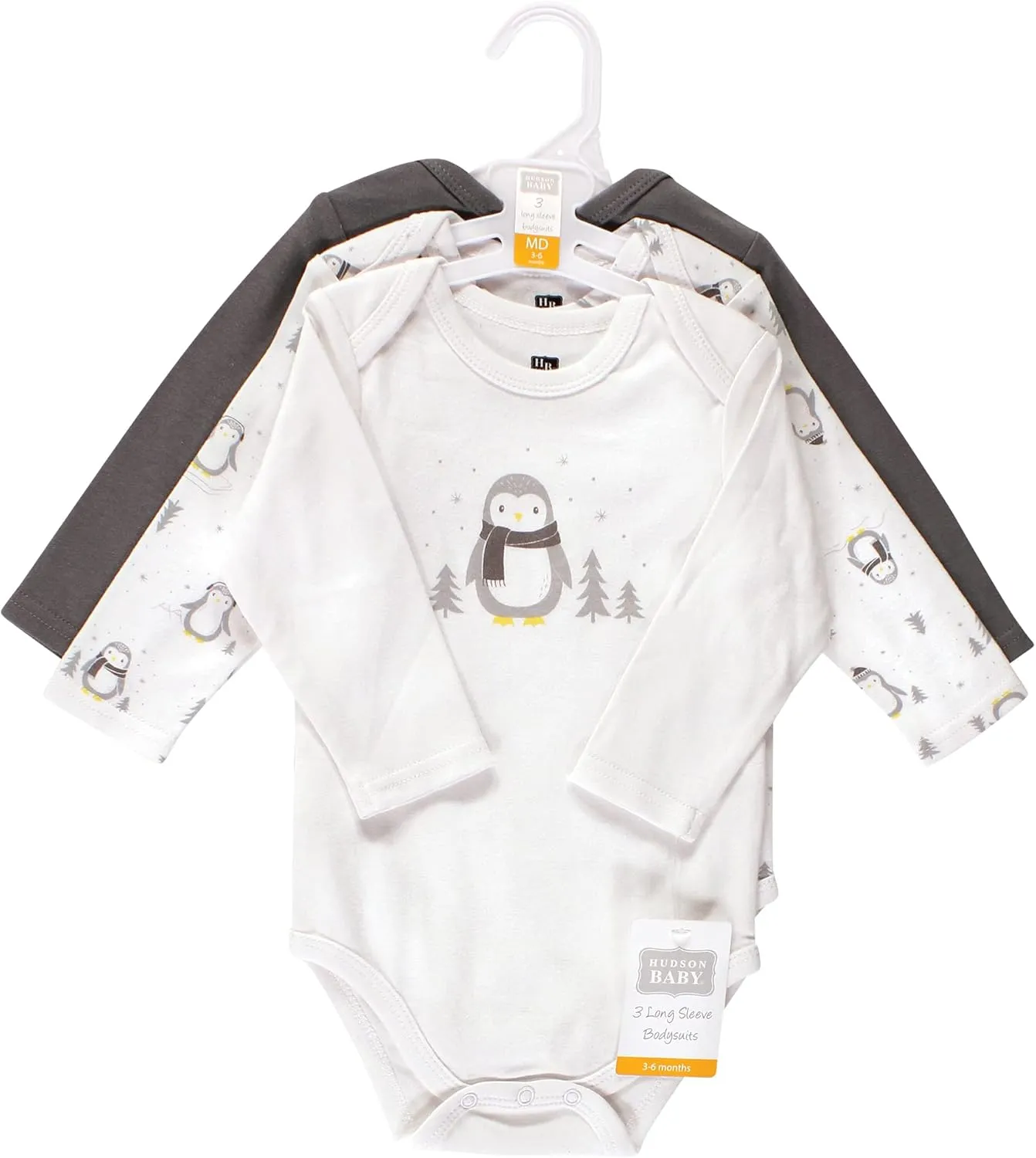 Hudson Baby Unisex Baby Cotton Bodysuits