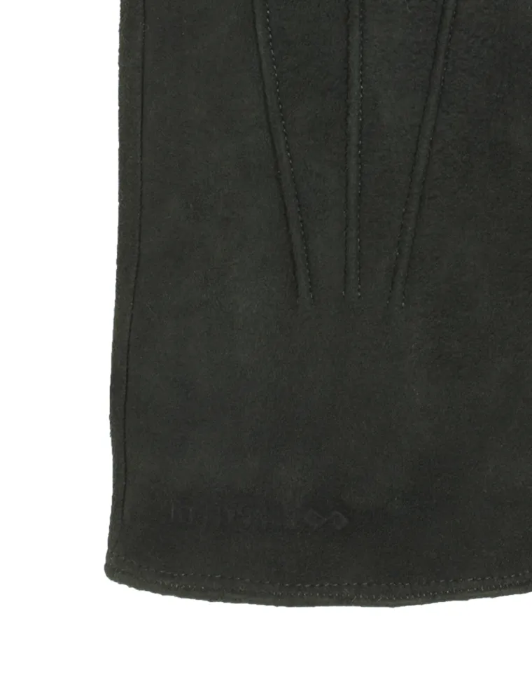 Hunter Green Suede Leather Genius Gloves
