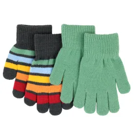 Knitted Magic Glove Set - Zermatt Stripe