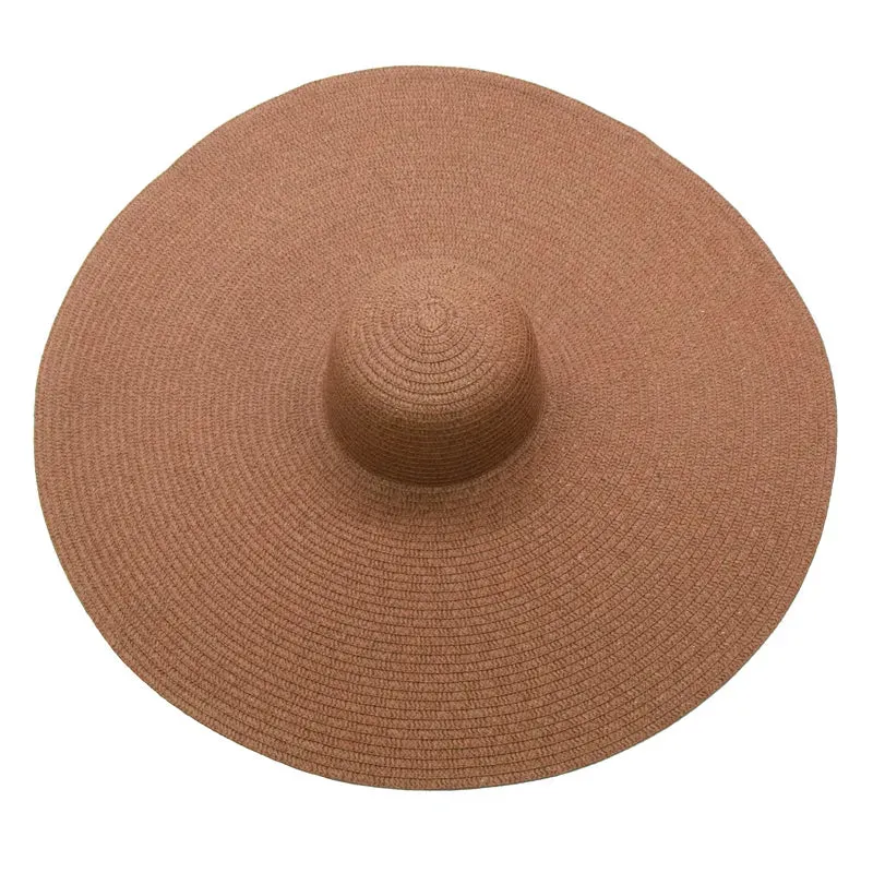 Large Sun Hat With Oversized Brim