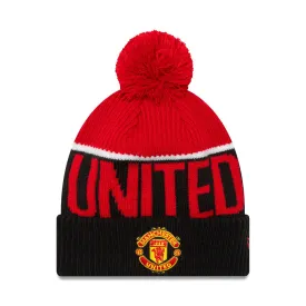 Manchester United New Era Sport Beanie- Black/Red