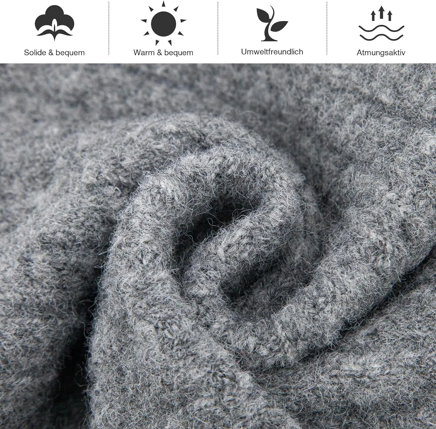 MissShorthair Cashmere Women and Mens Scarf for Winter Chunky Long Warm Thick Knit Wrap