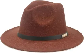 Mnjyihy Women Wool Fedoras Hat Winter gray9 Black Fedoras Panama Wool Fedoras