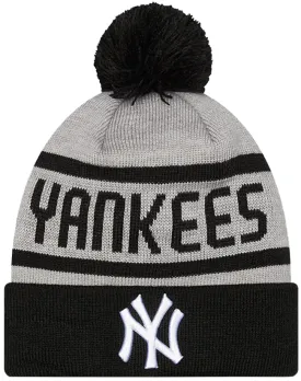 New Era Kids NY Yankees Jake Cuff Beanie Hat Grey Black