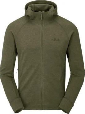 Rab Men's Nexus Hoody - Full-Zip Lightweight Fleece Jacket for Hiking & Climbing