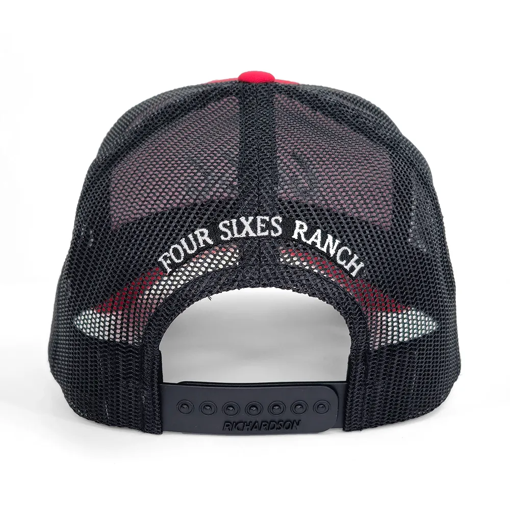 Red/Black Richardson 112 Trucker