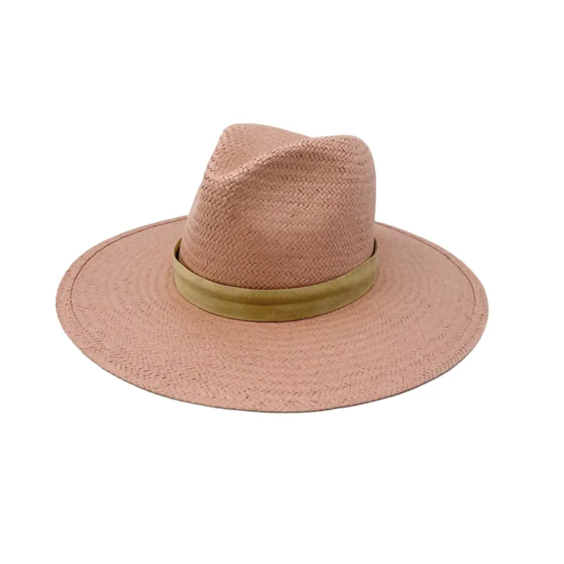 San Sebastian Straw Fedora - Multiple Colors