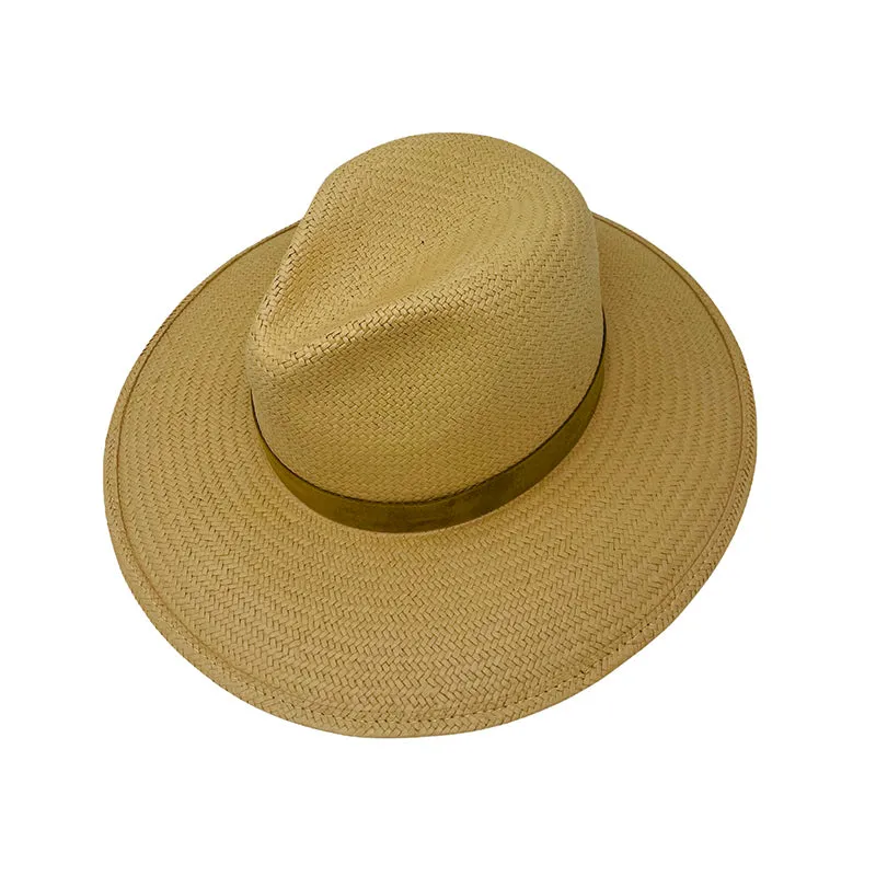 San Sebastian Straw Fedora - Multiple Colors