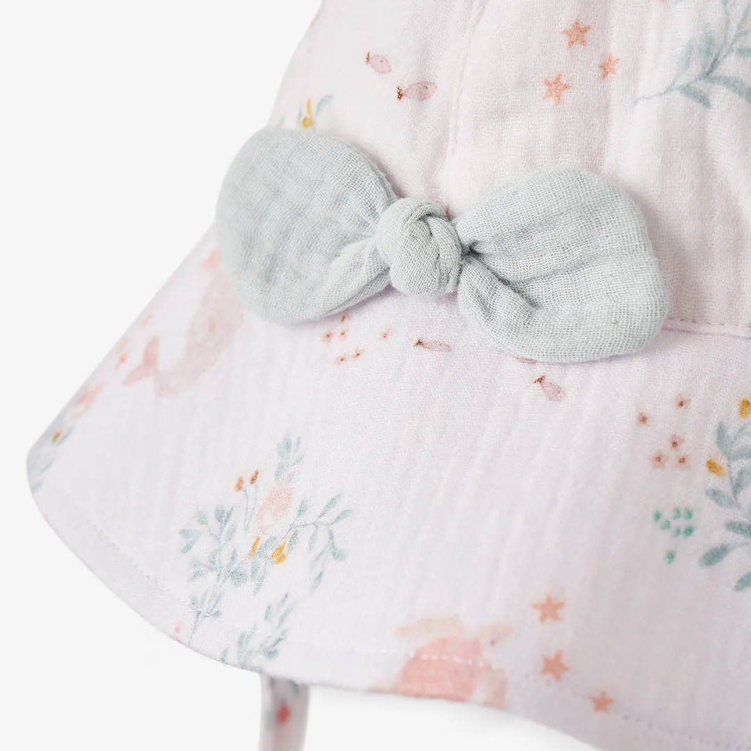 Sea Magic Organic Muslin Sunhat   Bloomer Set