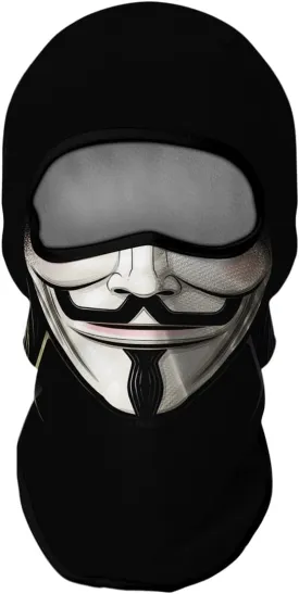 Skull Full ski Mask, 3D Balaclava, UV Sun Protection,Motorcycle/Ski/Scarf/Cycling/Fishing for Men