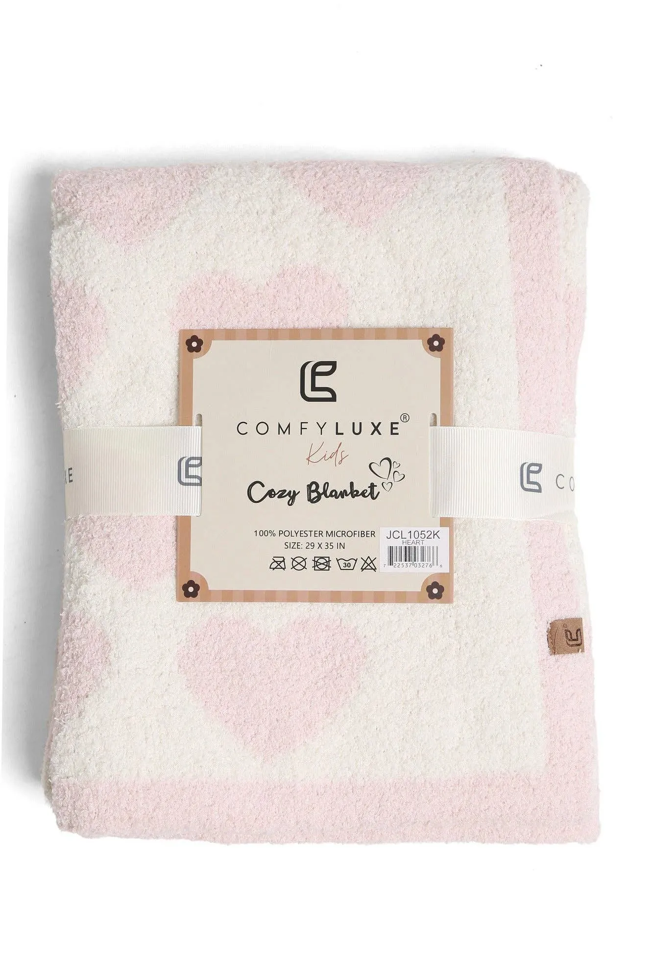 Super Soft Children's Heart Print Blanket