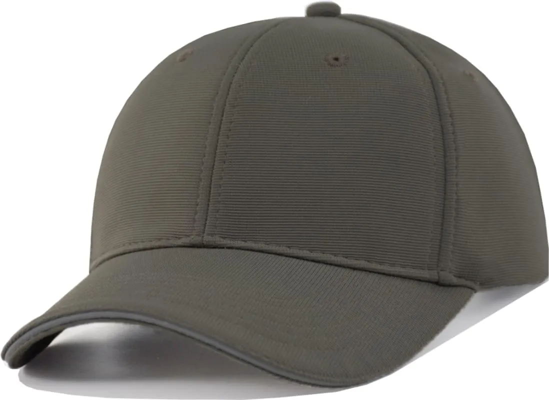 TSSGBL M,L,XL,XXL Men's Premium Plain Structured Crown Baseball Hats Adjustable Blank Ball Caps with Reflective Sandwich Brim