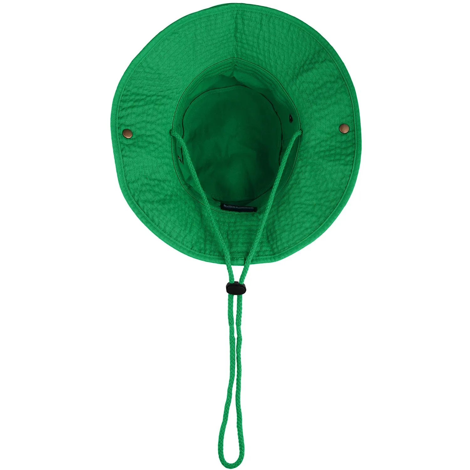 Wide Brim Boonie Hat - Kelly Green