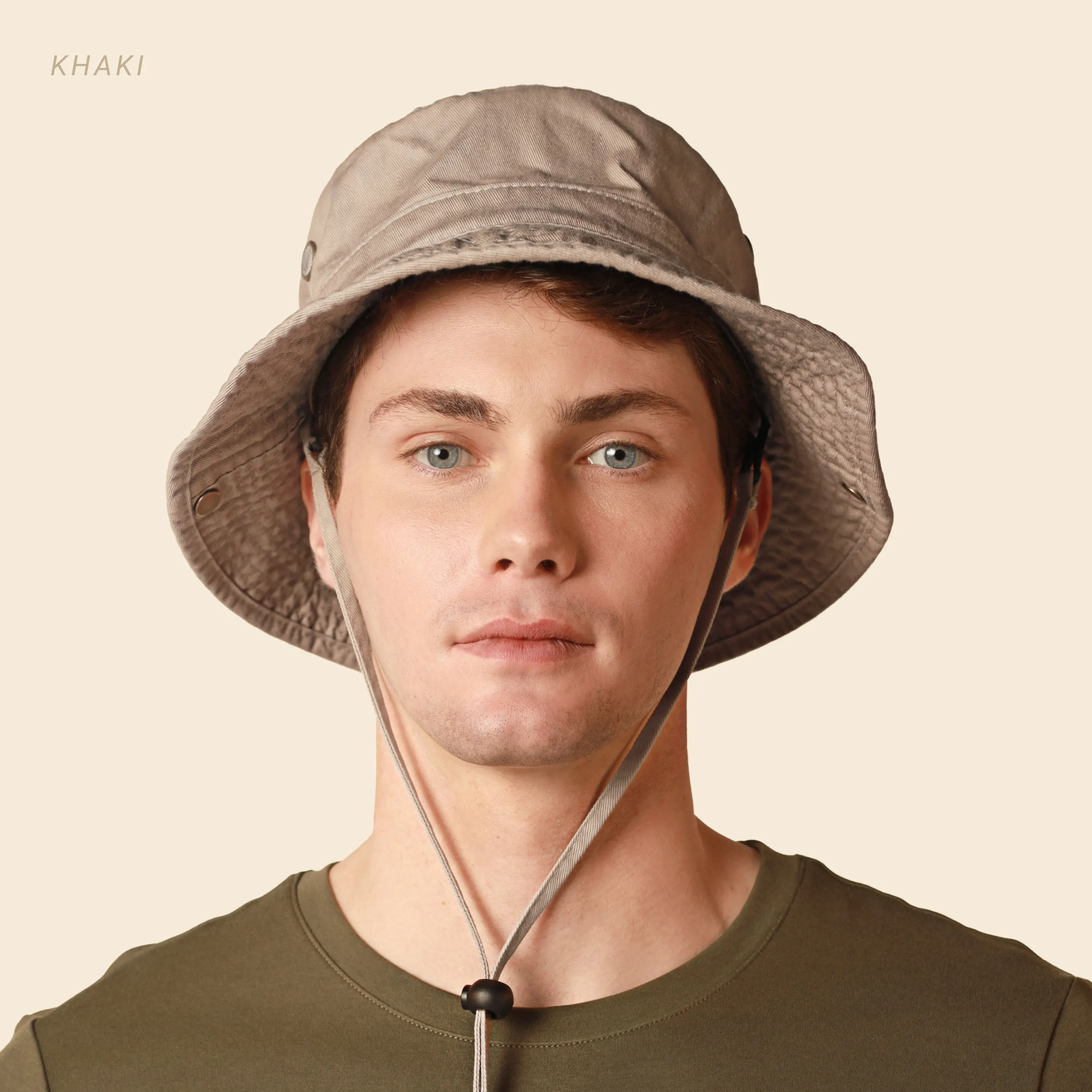 Wide Brim Bucket Hat