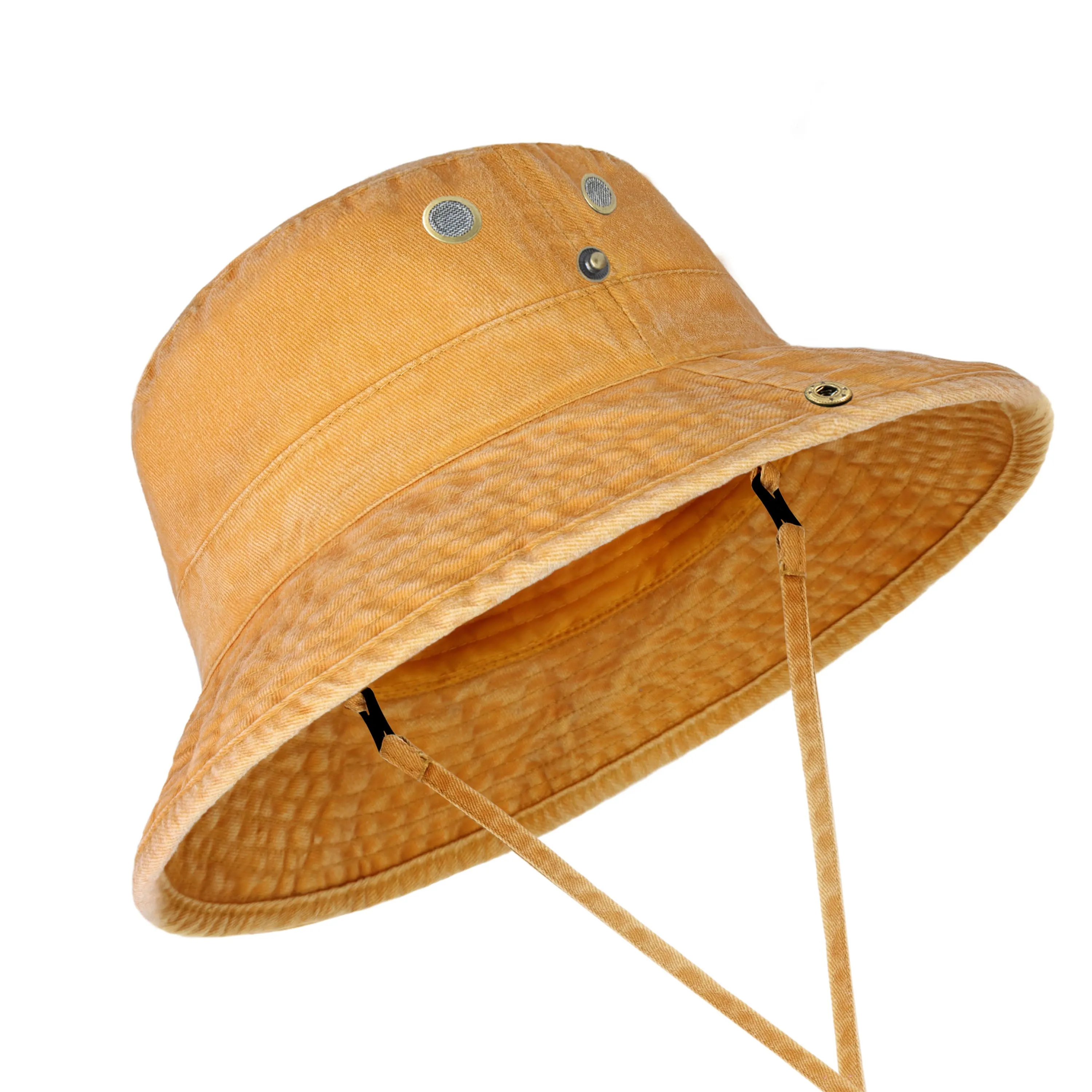 Wide Brim Bucket Hat
