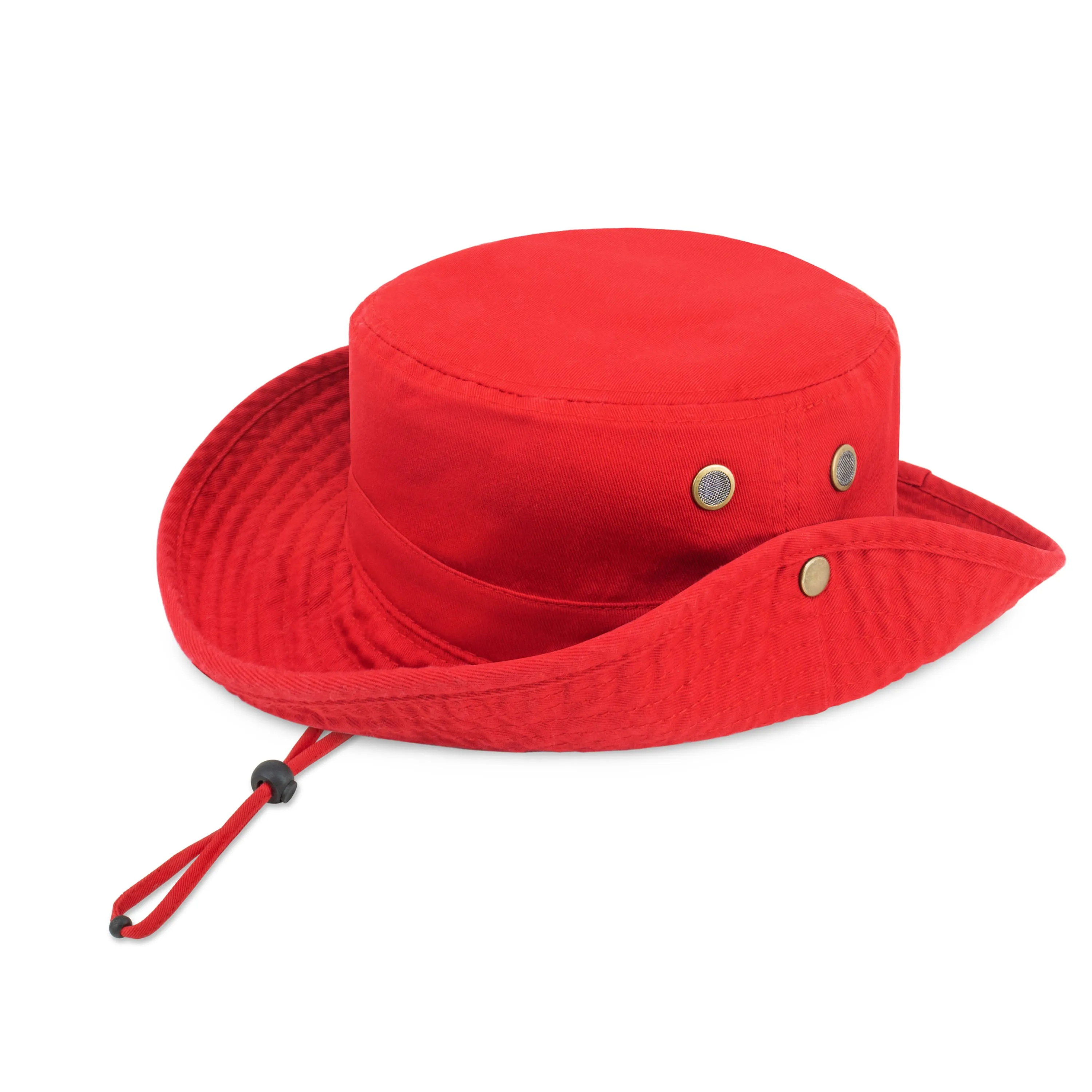 Wide Brim Bucket Hat