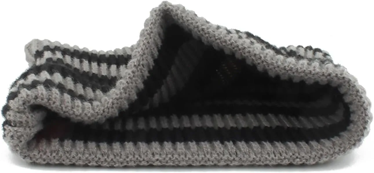 yolrdiw Y2k Emo Accessories Grunge Clothes 3 Piece Funny Cat Ear Hat Striped Crochet Beanie